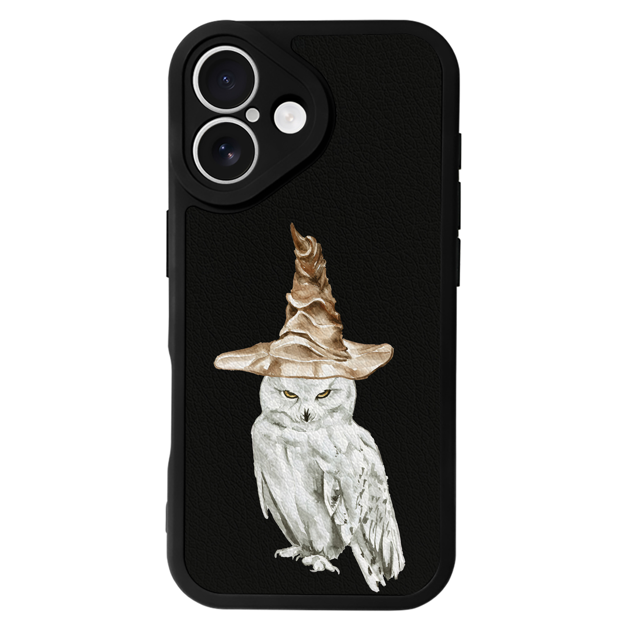 （画像用） Harry Potter ハリー・ポッターシリーズ 【iPhone 16シリーズ対応】シリコンスマホケース（レザー調） 材質：シリコン